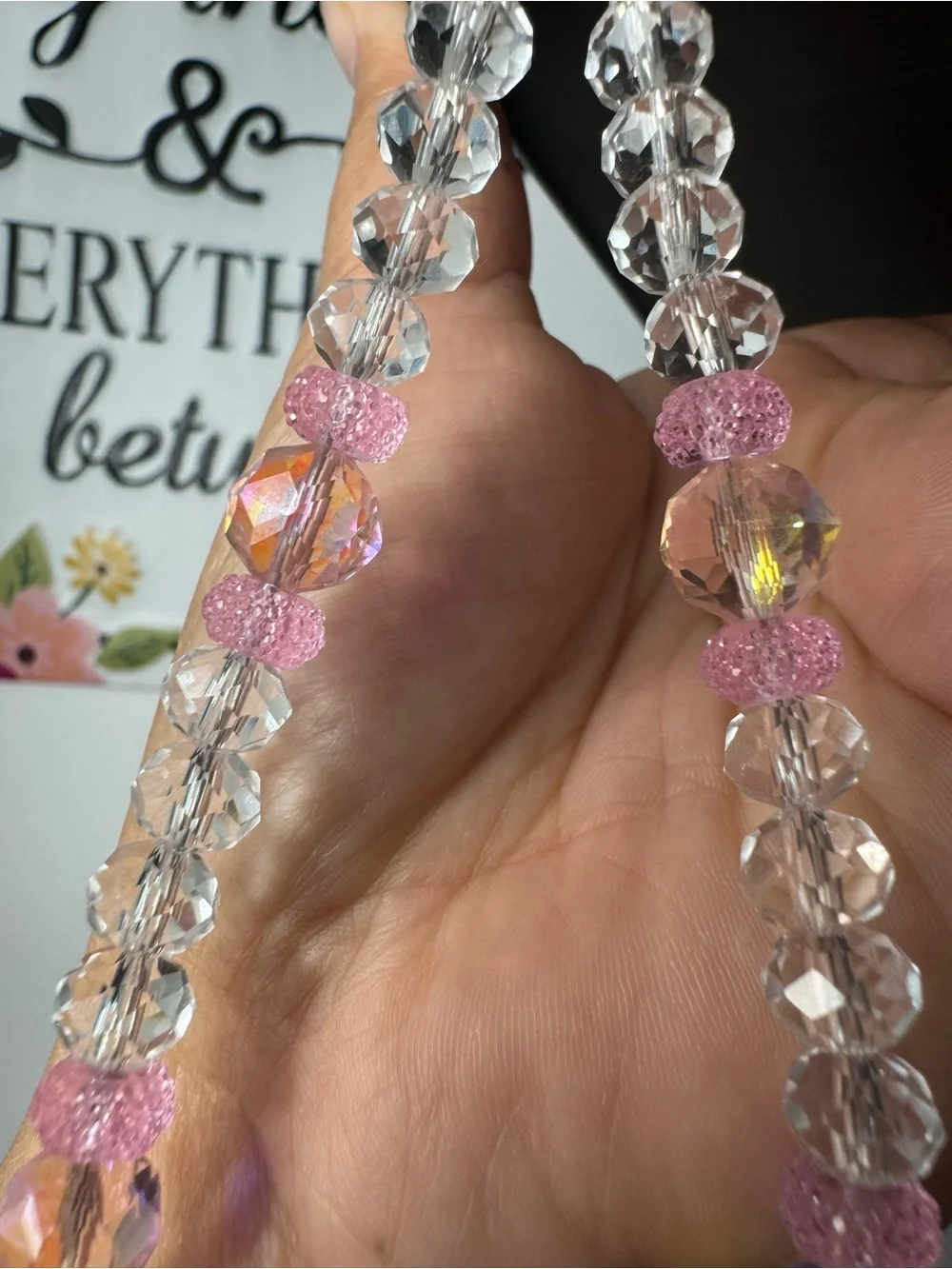 Bling Bling Crystal and Pink Phone/Key/Bag Chain #P1073